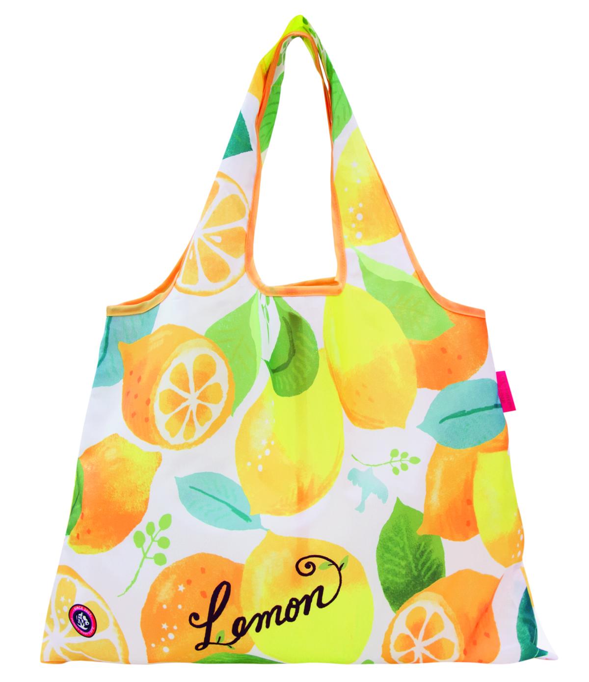2way Shopping Bag　Lemon