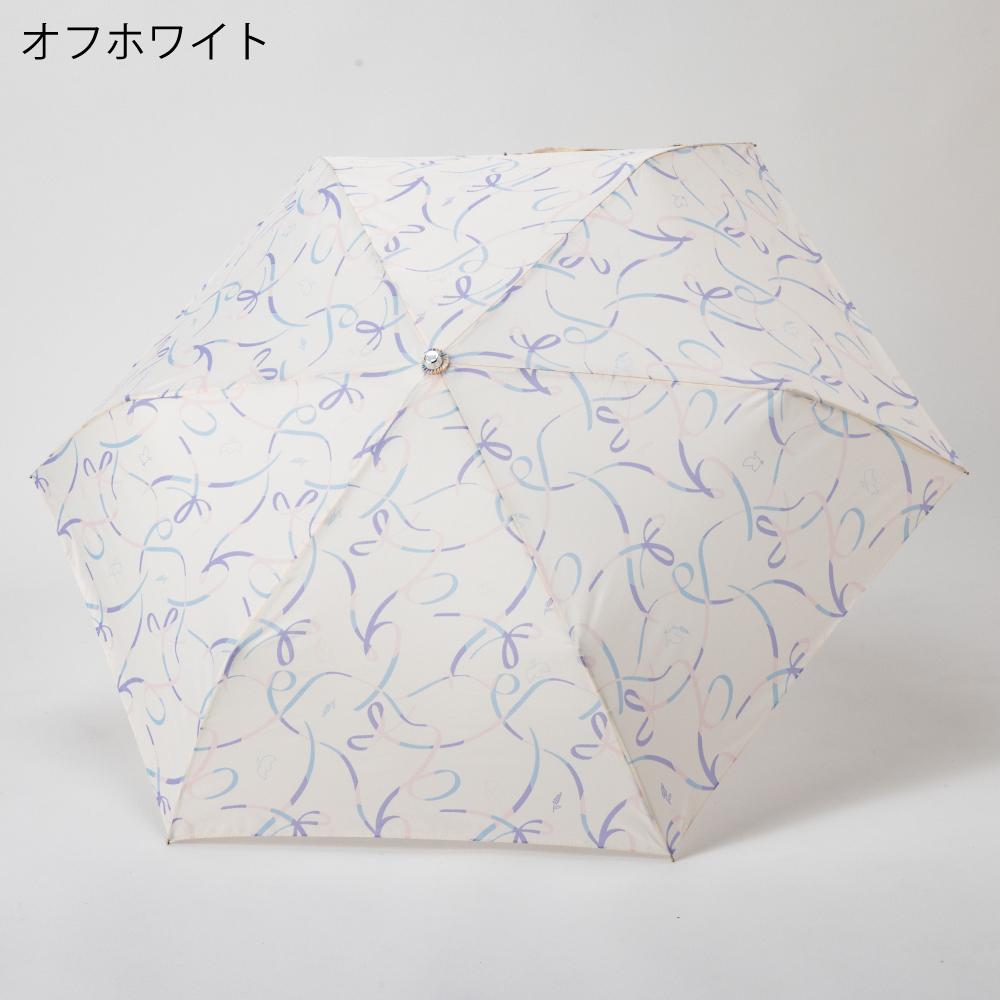 超撥水バードリボン柄折傘