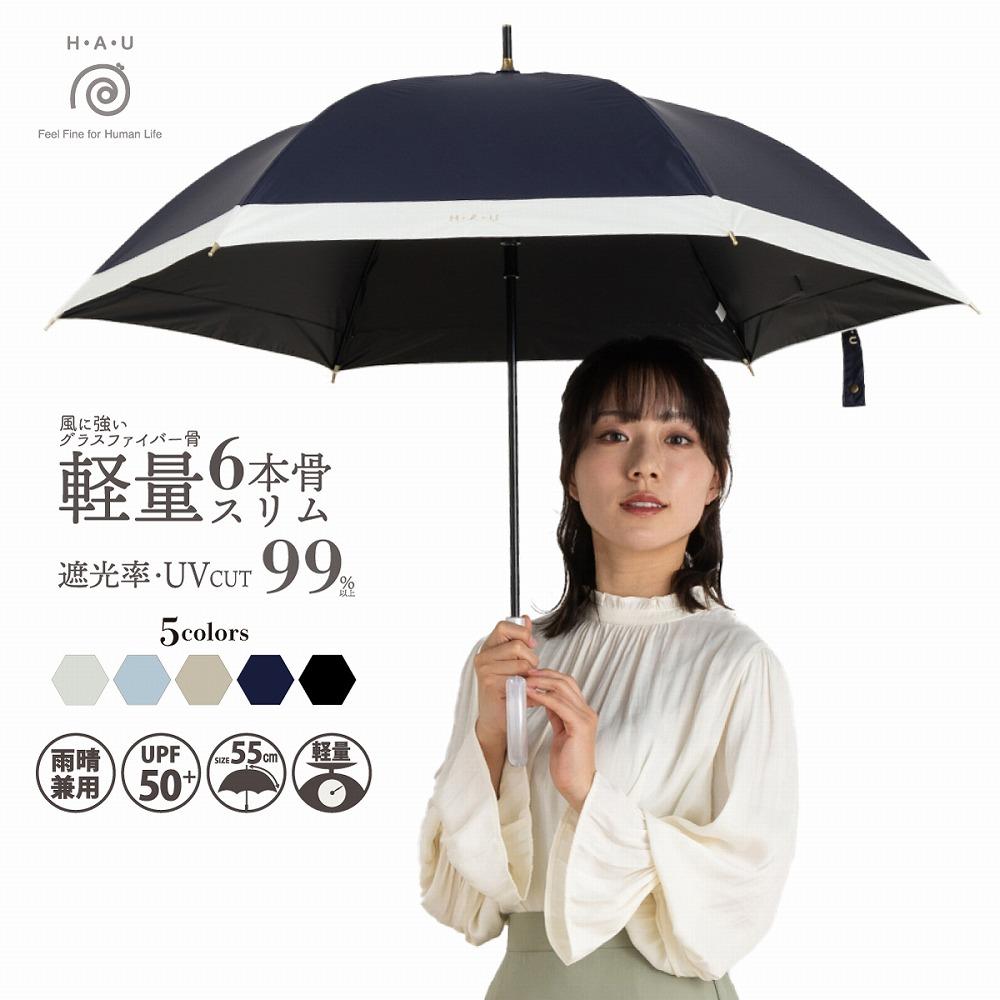 切り継ぎ雨晴兼用軽量長傘