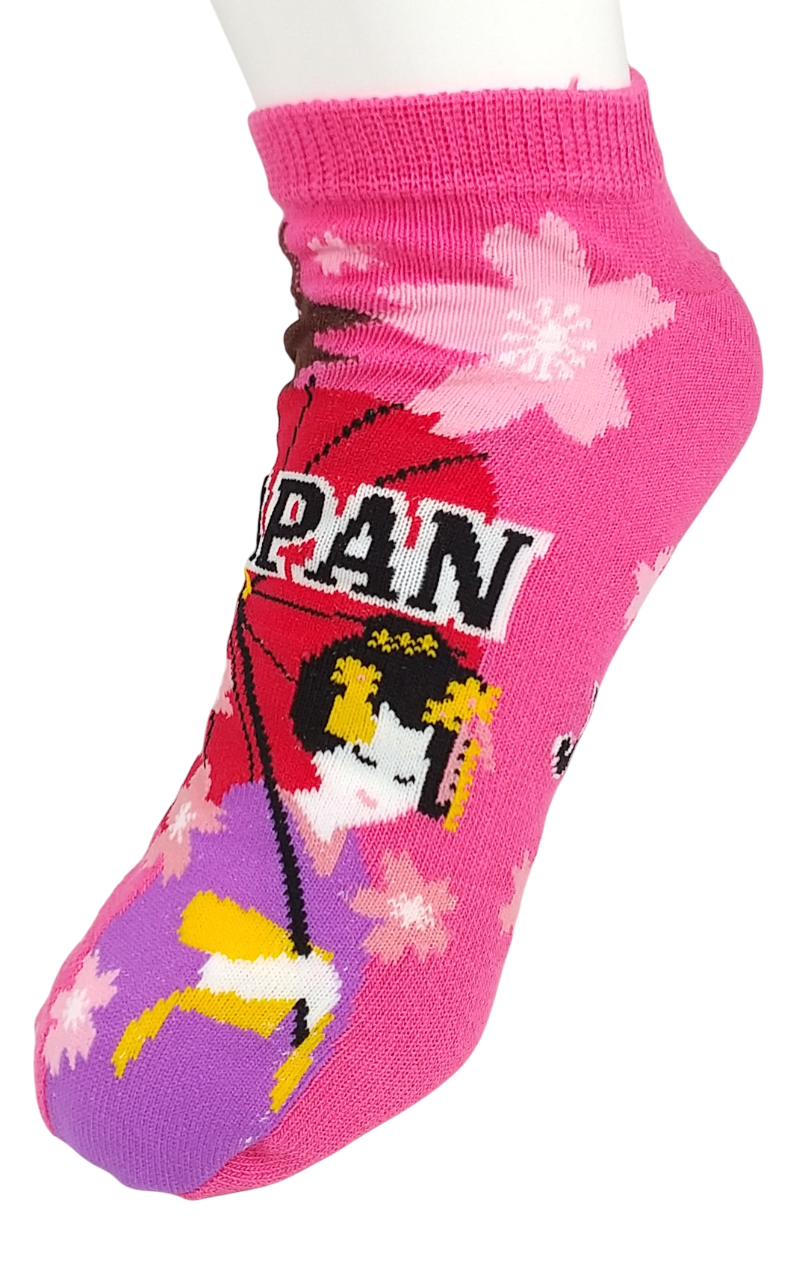 お土産おもしろソックス舞妓さんと桜