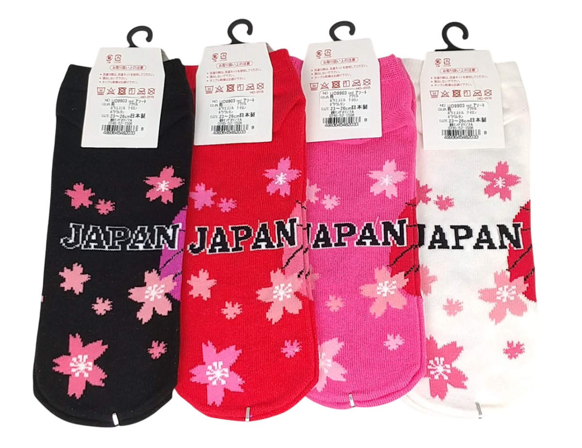 お土産おもしろソックス舞妓さんと桜