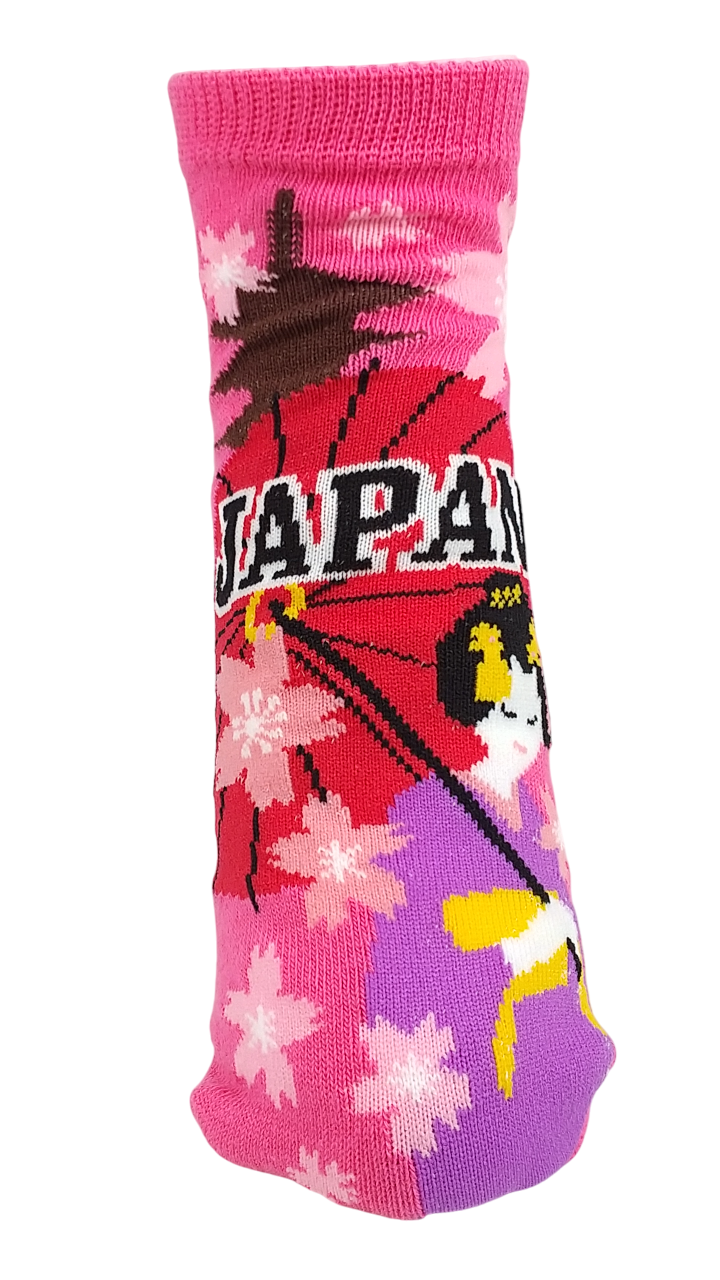 お土産おもしろソックス舞妓さんと桜