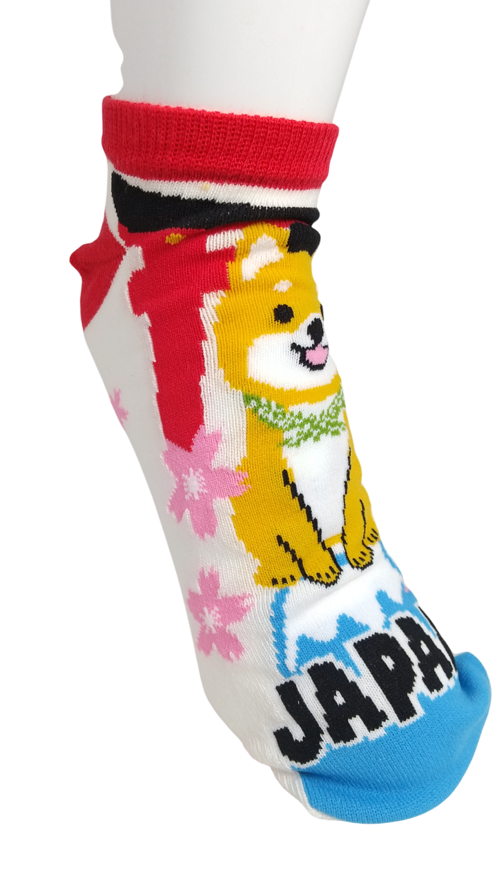 お土産おもしろソックス柴と鳥居