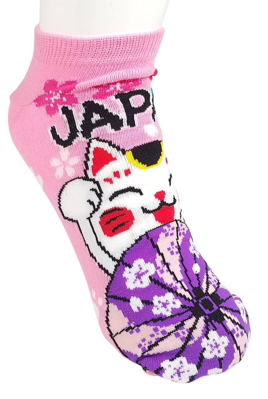 お土産おもしろソックス番傘に招き猫