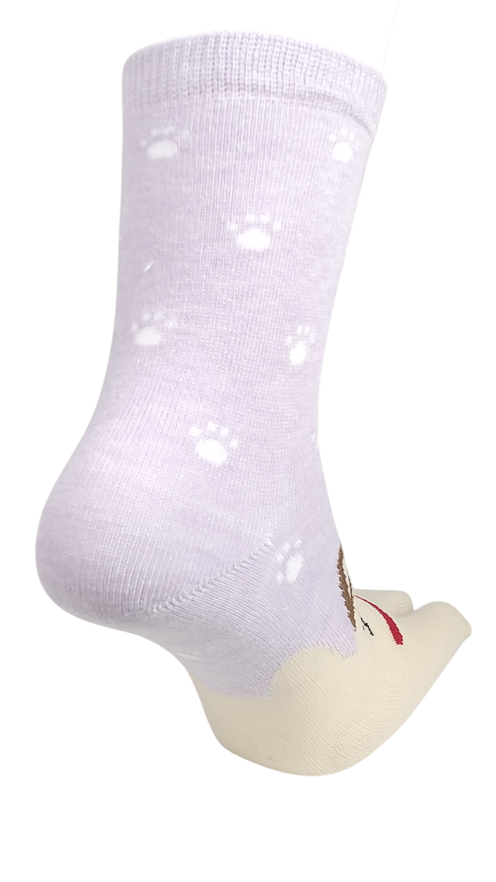 日本製足袋ソックス　猫　フロント柄