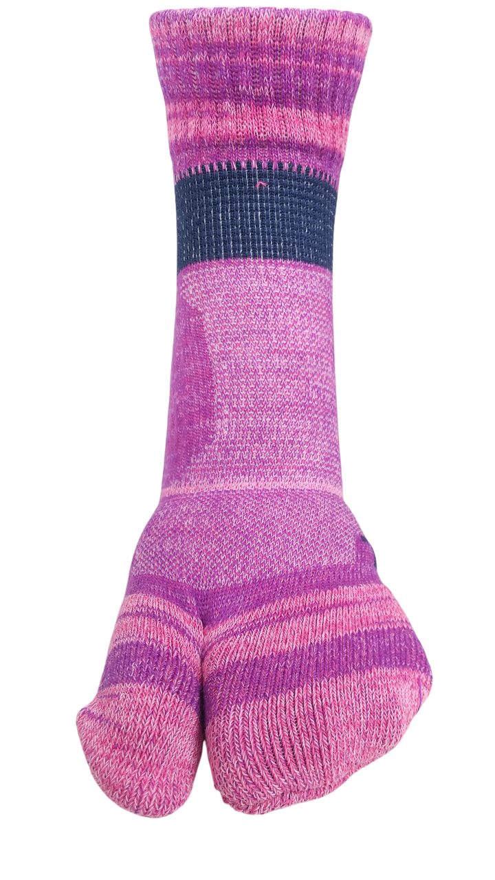 フィットネス足袋ソックス　引き揃え　ヒールロック　底パイル土踏まずサポート