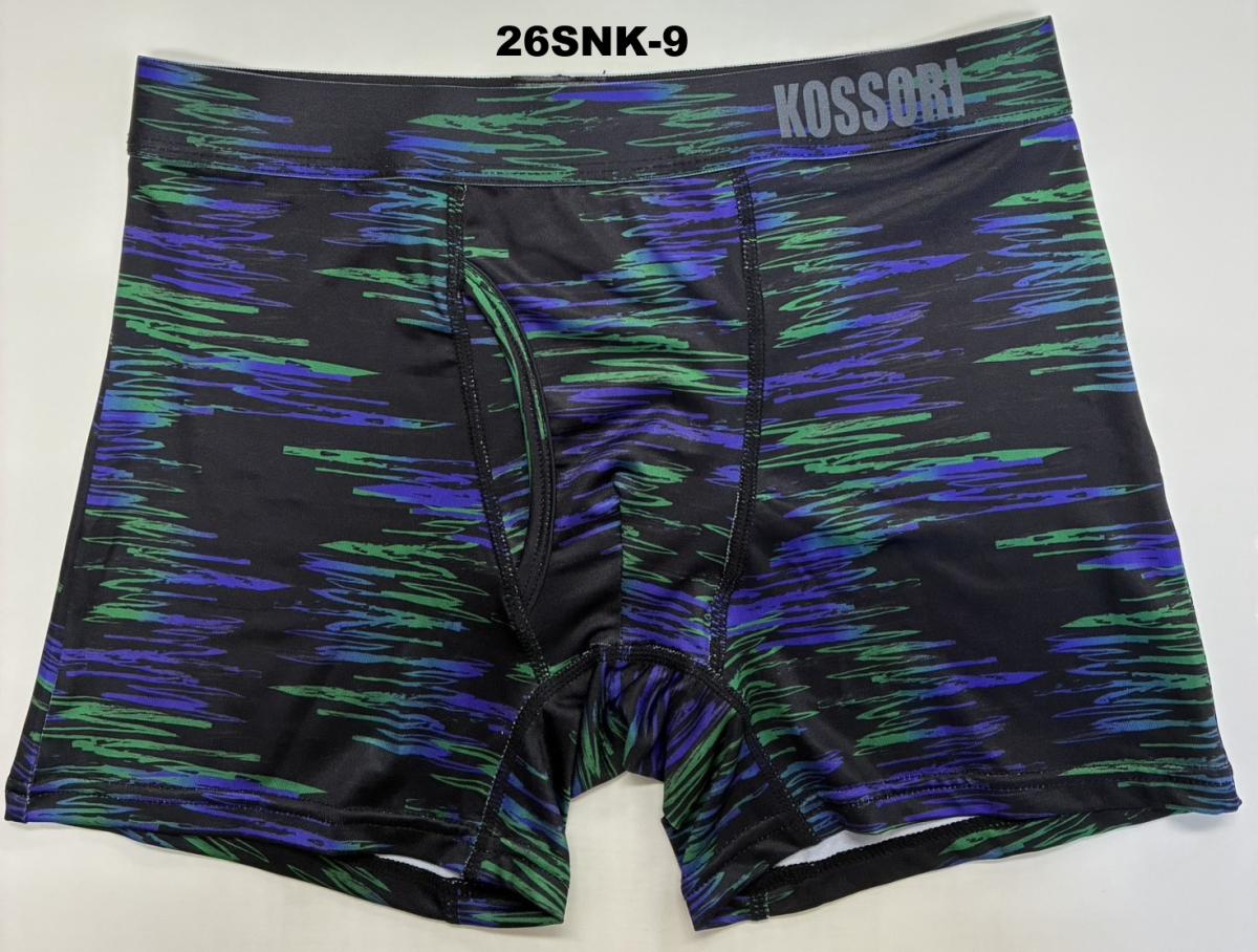 KOSSORI WEARボクサーブリーフプリントゴム