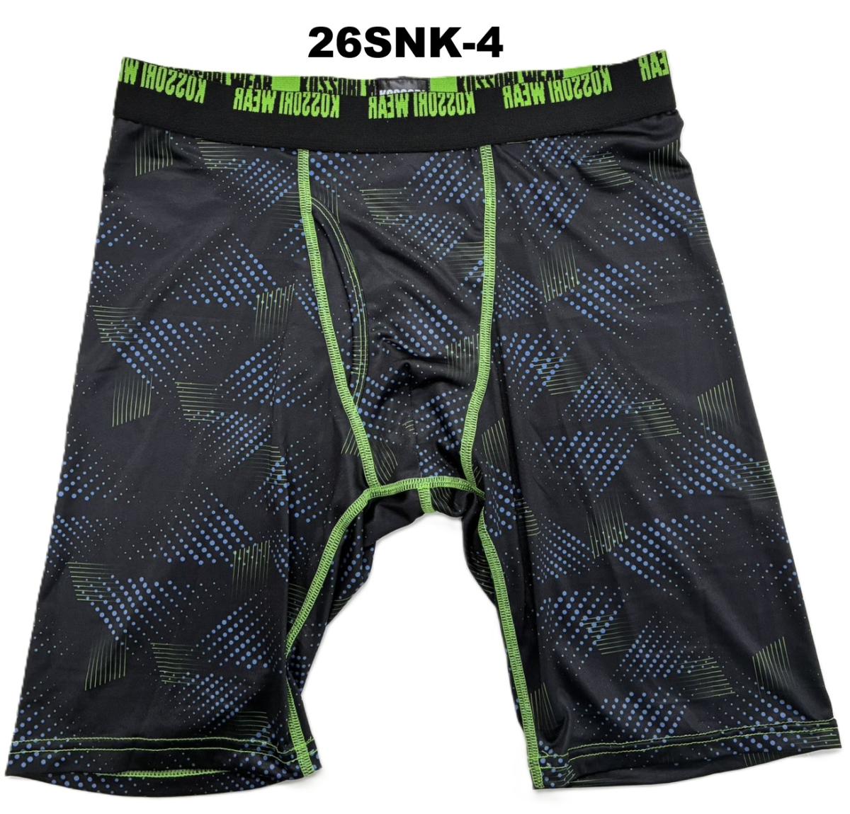 KOSSORI WEARロングボクサーブリーフジャガードゴム