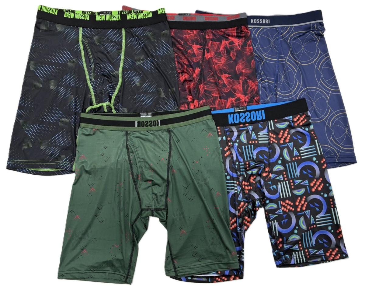 KOSSORI WEARロングボクサーブリーフジャガードゴム