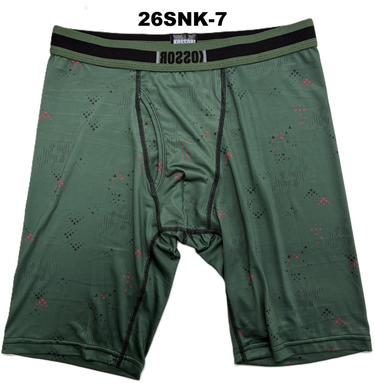 KOSSORI WEARロングボクサーブリーフジャガードゴム