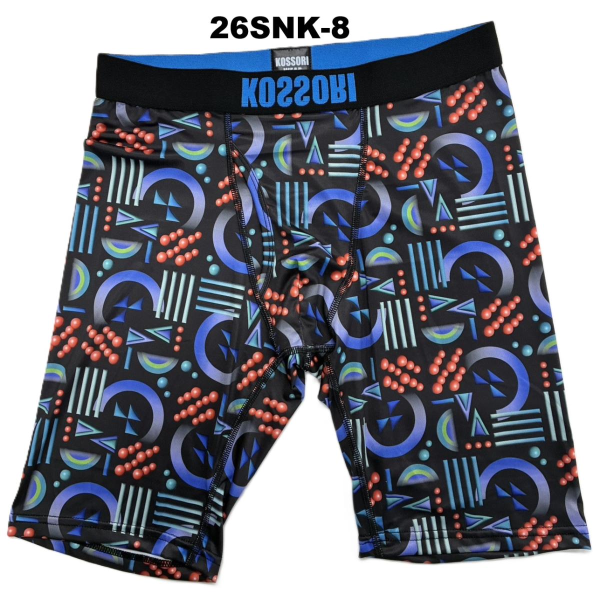 KOSSORI WEARロングボクサーブリーフジャガードゴム