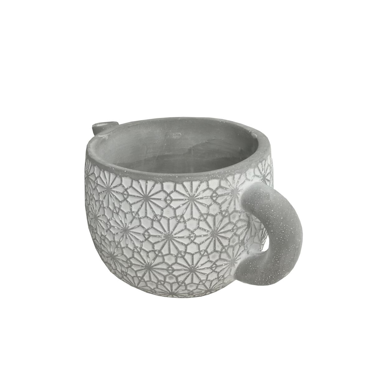 ティーポットモチーフのガーデンポット　タッスティーポットM