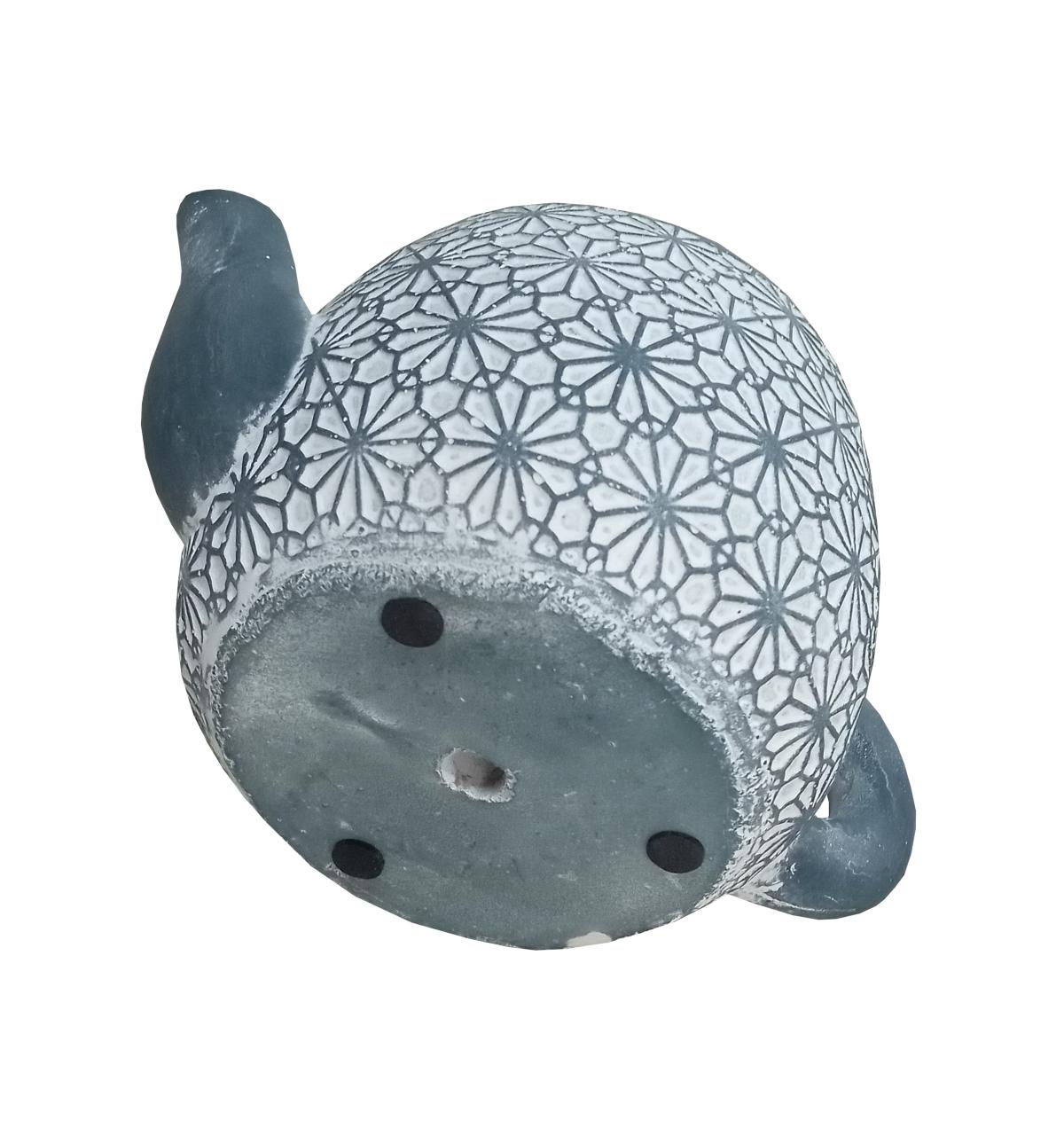 ティーポットモチーフのガーデンポット　タッスティーポットＬ