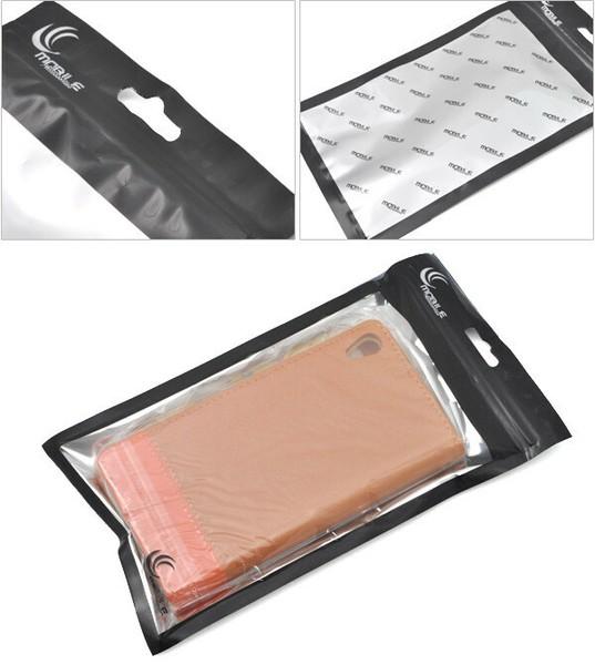 ＜スマホケース・店舗・ディスプレイ用品＞スマートフォンケース用チャック付き袋C(221×119mm)