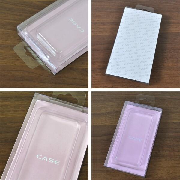 スマホケース携帯電話用品長めのスマホケースに最適　スマホケース販売用ブリスターケースB　無地