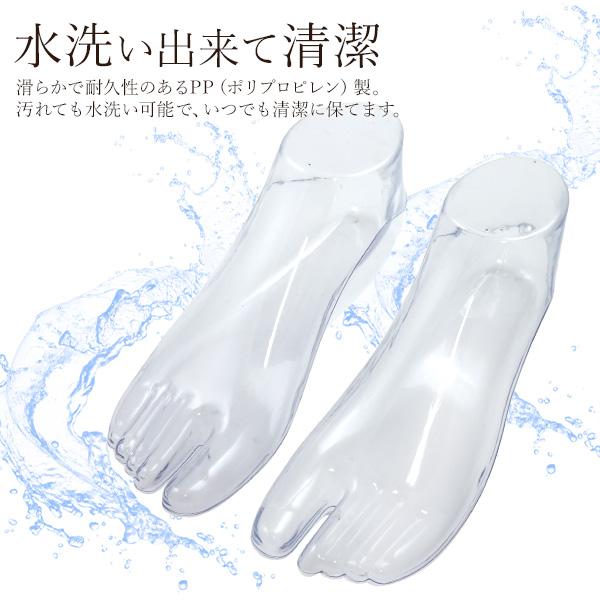 店舗ディスプレイ用品靴や靴下などのディスプレイに　フットトルソー足マネキン
