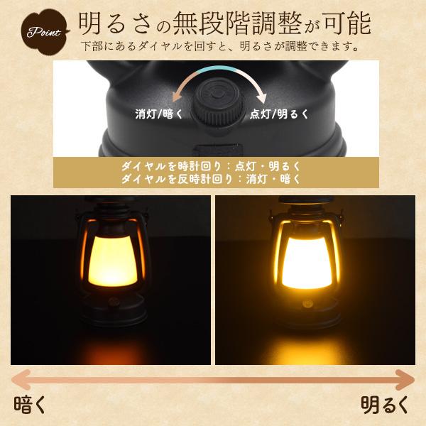 キャンプアウトドア防災用などに　USB充電ソーラー充電式 LEDランタン