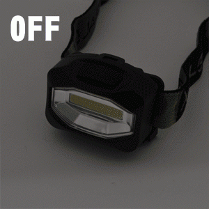 レジャーや防災用に　LEDヘッドライト　4色