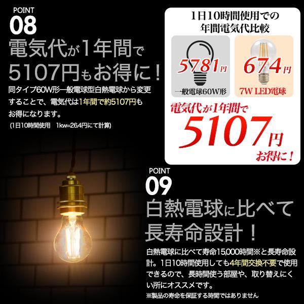 フィラメント型LED電球付きレトロな渋み　真鍮ペンダントソケット　E26ダクトレールタイプ