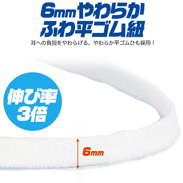 4層構造超大きめ　個別包装　横幅210mm　超大きめマスク　30枚入り