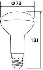 LED電球蛍光灯レフ球100W型相当　LEDレフランプ95W 昼白色電球色　口金E26