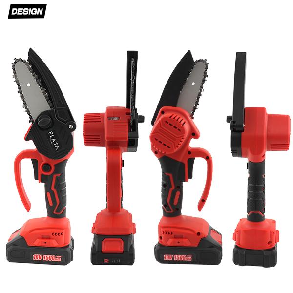 コンパクトだけどパワフル 充電式ハンディチェーンソー