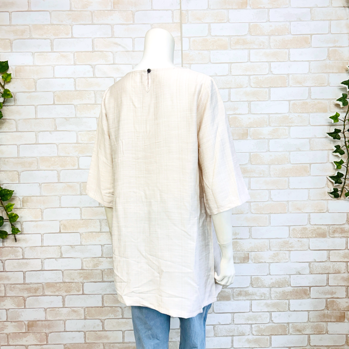 さらさら涼しいプリント柄チュニック