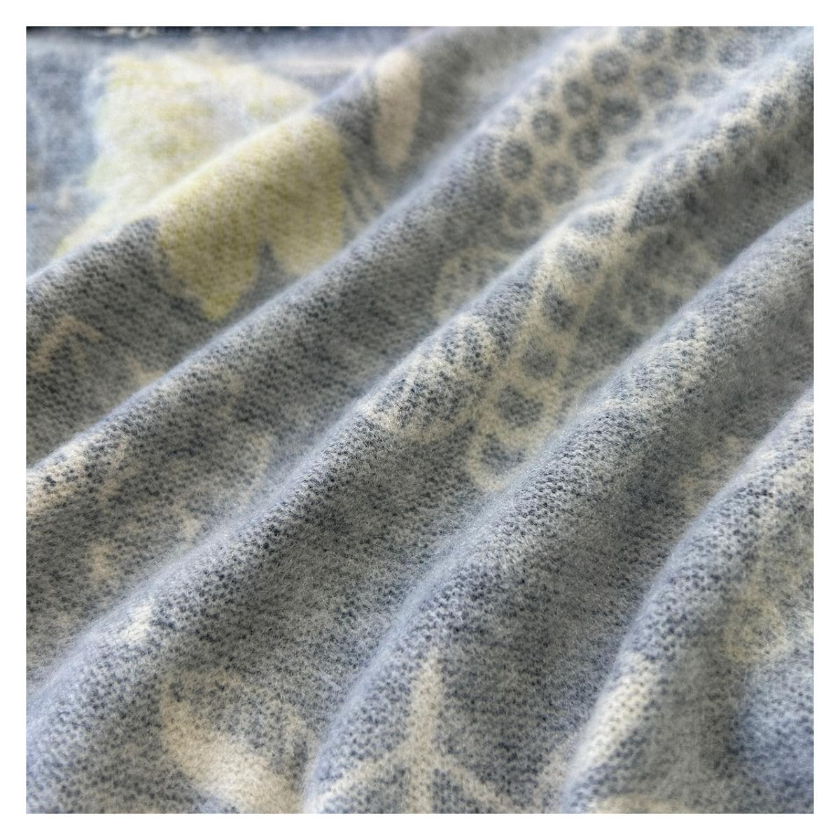 3L裏起毛　花柄プリント　ハーフジップチュニック