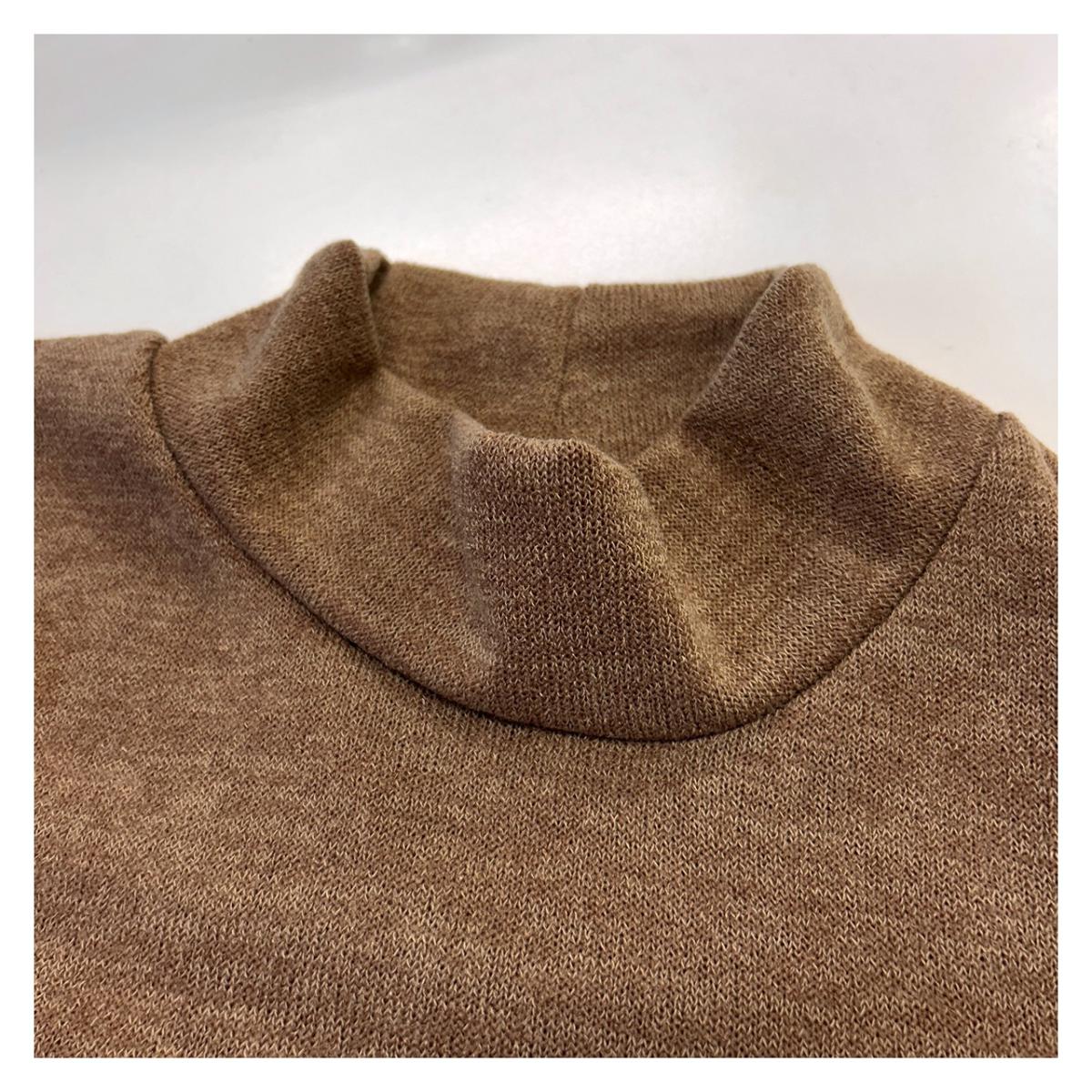 3Lお買い得4枚アソートレース切替え　ボトルネック　カットソー