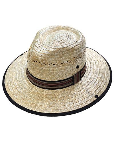 紳士　麦わら帽子DX 日よけ付