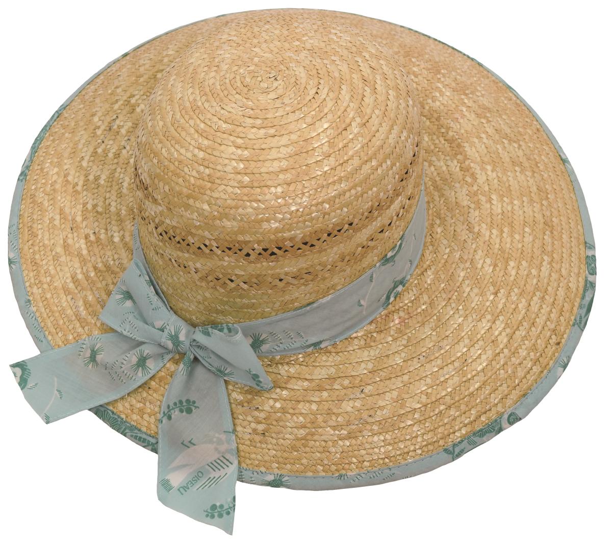 婦人　麦わら帽子DX　冷感タレ付き
