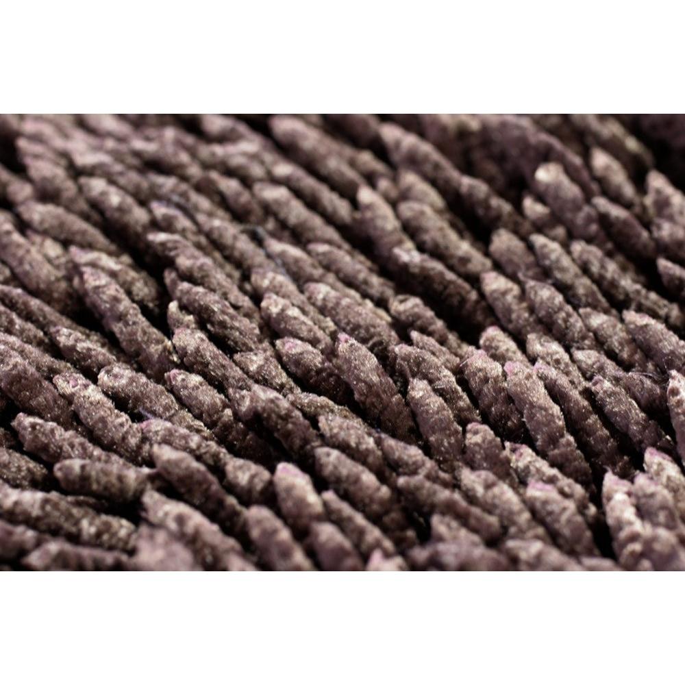 洗えるキラキラマットルアーヴル 70ｘ120ｃｍ ブラウン