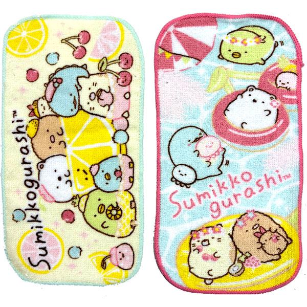 ミニタオル 2枚セット すみっコぐらし 446937 プチタオル サンエックス