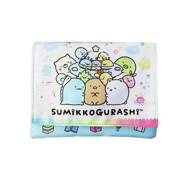 ポケットポーチ すみっコぐらし ふしぎなともだち イエロー ショルダー付き マルチポケット