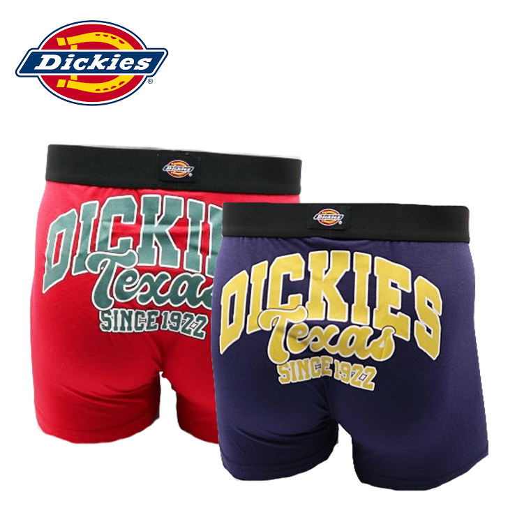 Dickies メンズ ボクサーパンツ　バッグロゴ　単品　前閉じ　ディッキーズ