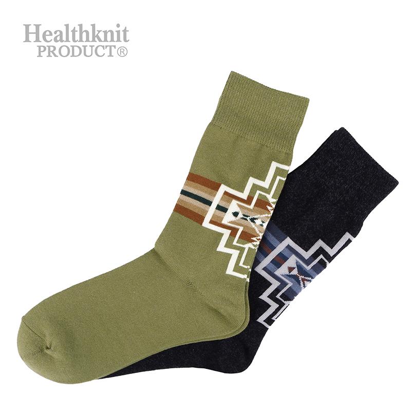 Healthknit　メンズソックス　ヘルスニット　靴下