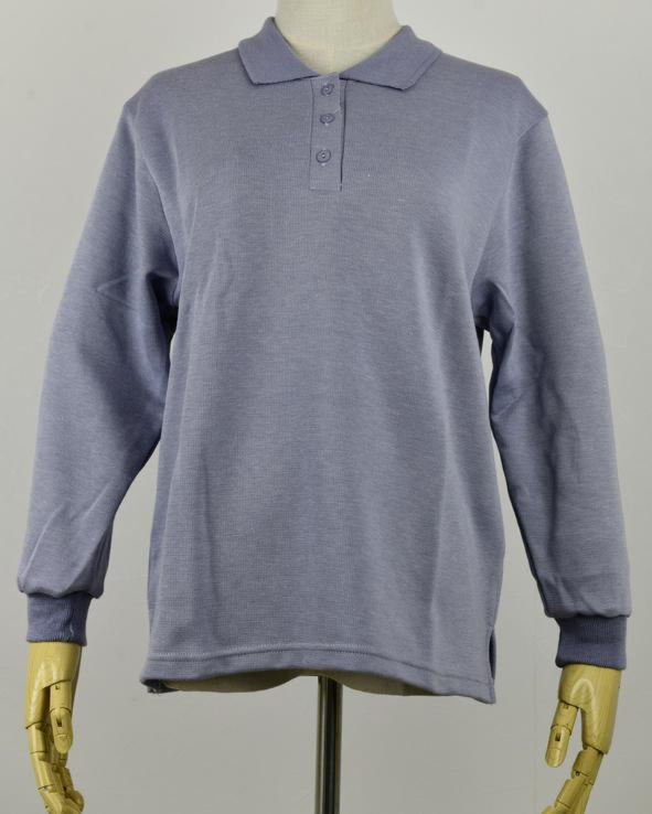 リングカスリダブルフェイス長袖ポロＳ寸