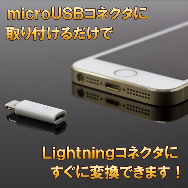 【10個セット】Libra micro-iOS用変換アダプタ