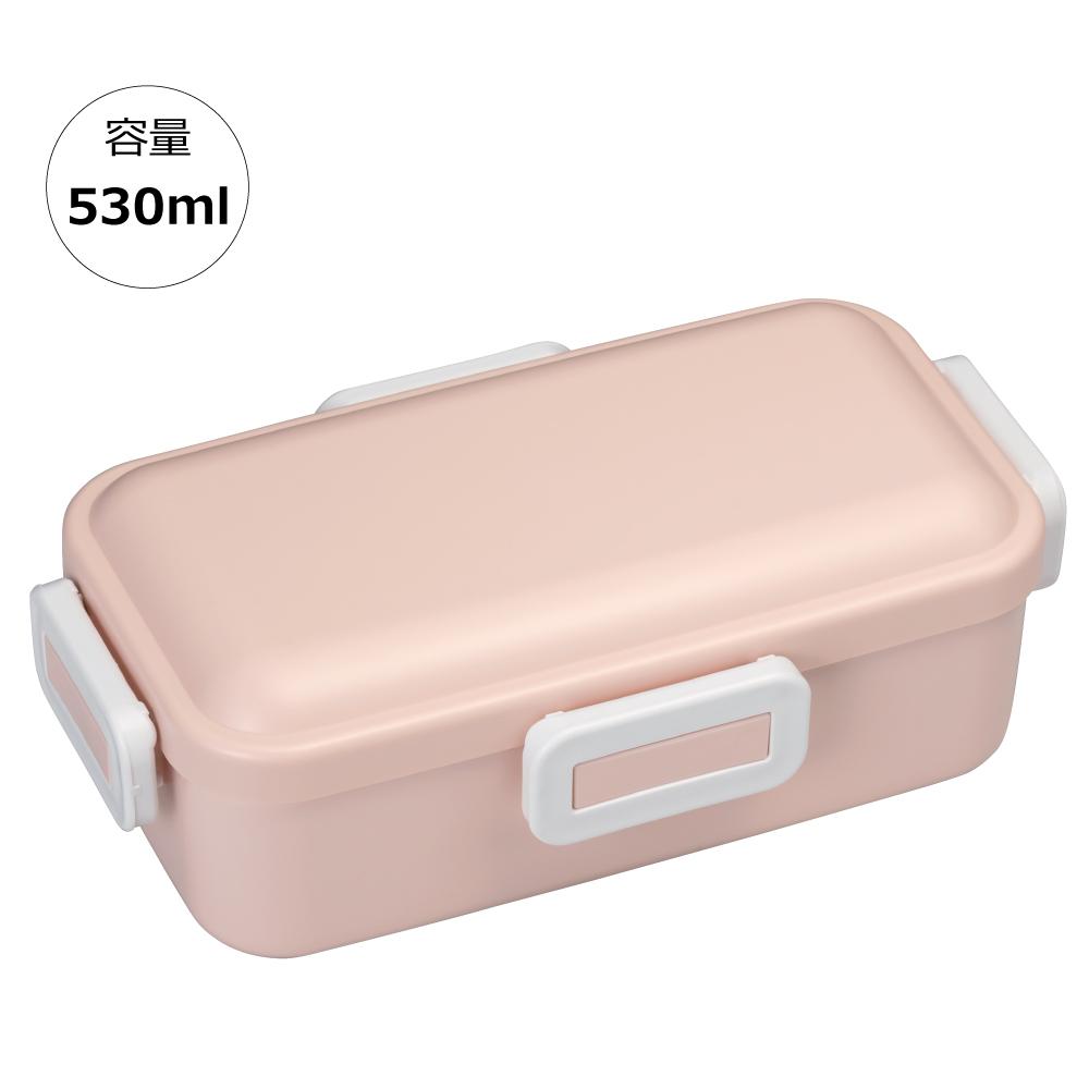抗菌ふわっと弁当箱  くすみカラー　ピンク／PFLB6AG_584435