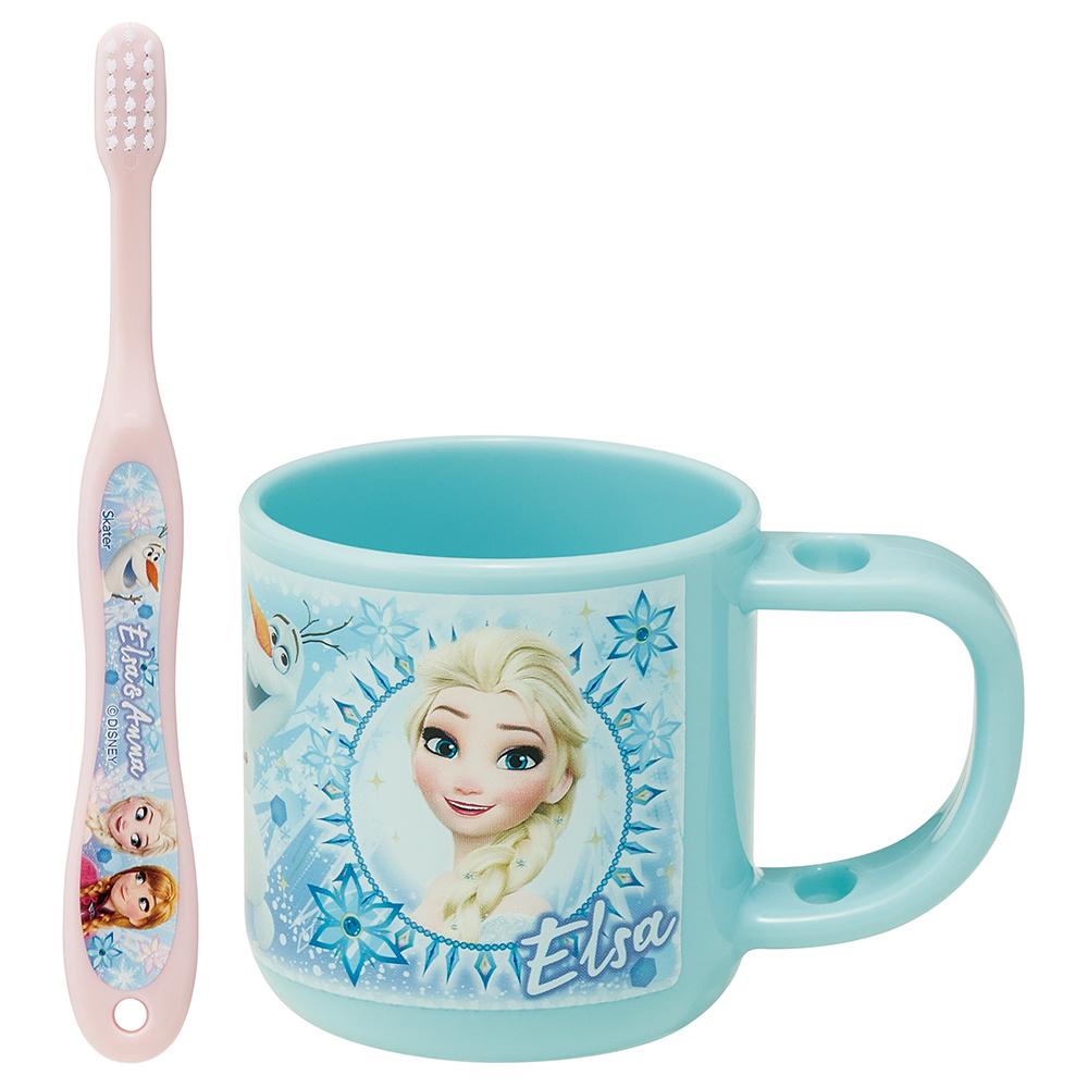 スタンド付コップ歯ブラシセット  アナと雪の女王／KTB5_499357