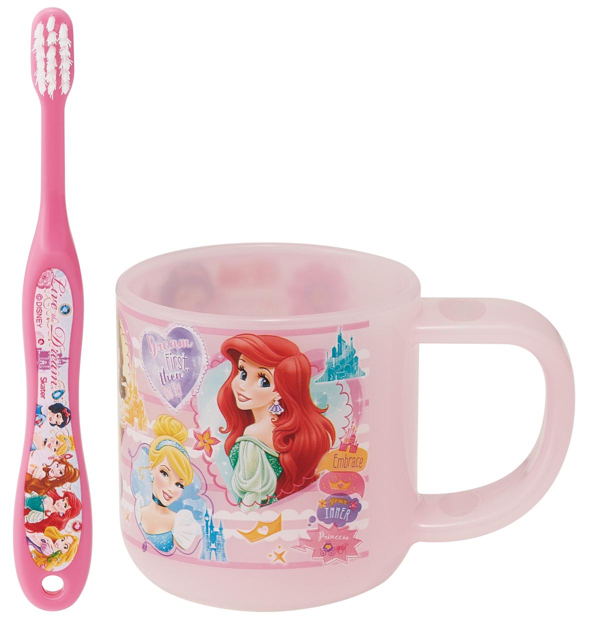 スタンド付コップ歯ブラシセット  プリンセス／KTB5_467660