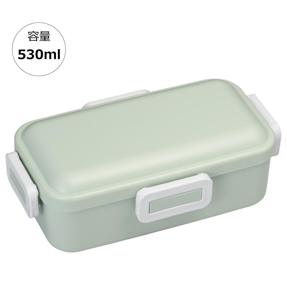 抗菌ふわっと弁当箱  くすみカラーグリーン／PFLB6AG_584459