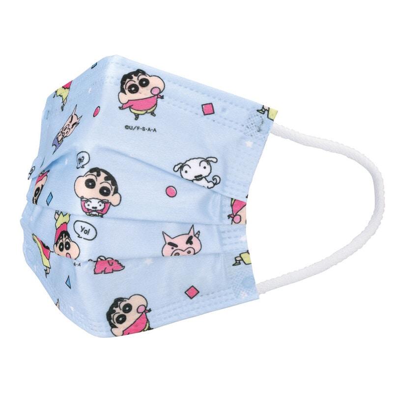 不織布子供マスク（７枚入り  クレヨンしんちゃん／MSKP3N_628993