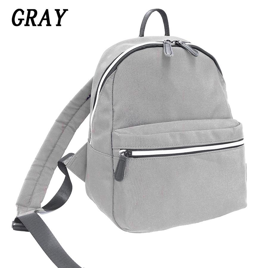 多機能 軽量 リュック カジュアルバッグ　スモーキーピンク　グレー　ブラック