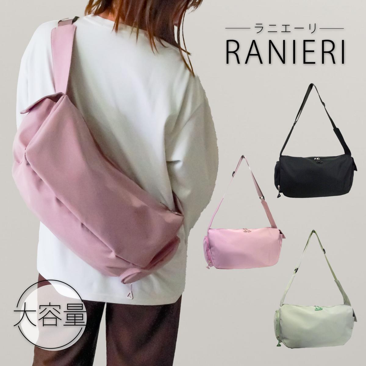 カジュアル バッグ ショルダー シンプル  無地  ブラック ピンク ピスタチオ