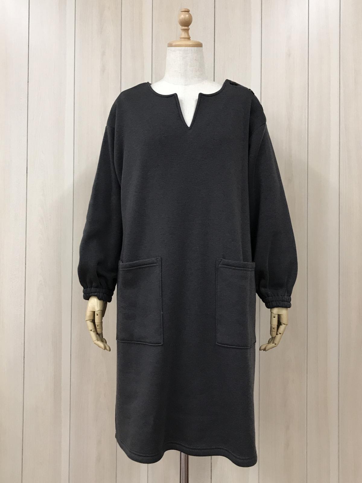 STYLE UP APRON 裏起毛ニットカッポー