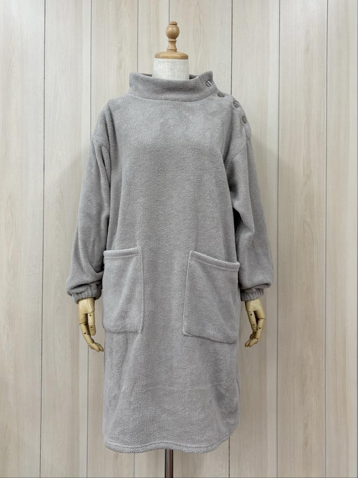 STYLE UP APRON パイル風裏起毛カッポー