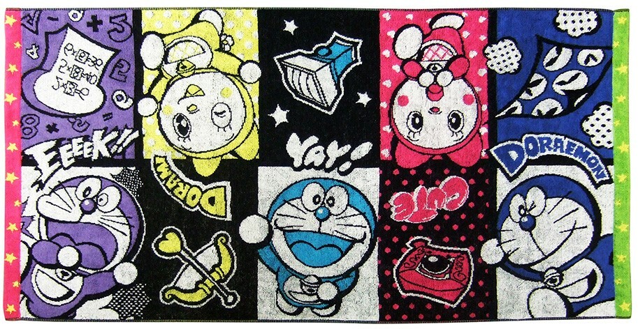 ドラえもんわくわくポップアート　＜バスタオル ＞