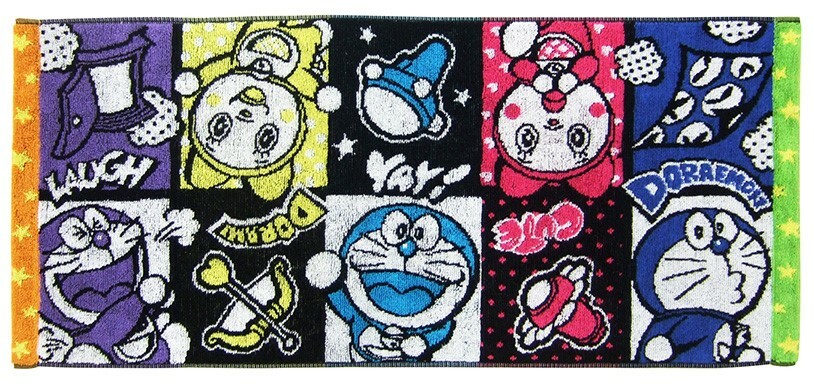 ドラえもんわくわくポップアート＜フェイスタオル ＞