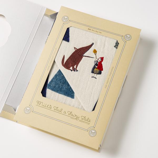 moritaMiWブックギフト赤ずきんフェイスタオル